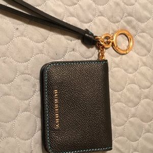 Burberry card holder keychain